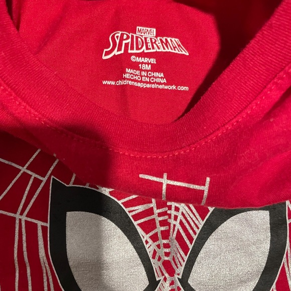 SpiderMan Toddler Blouse T-shirt (B7) - Picture 3 of 3